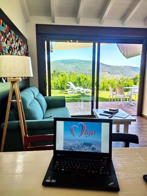 Casa Nueva En Vigo Rural Mos Con Jacuzzi Y Chimenea Para Escapada Romantica Pontevedra Dış mekan fotoğraf