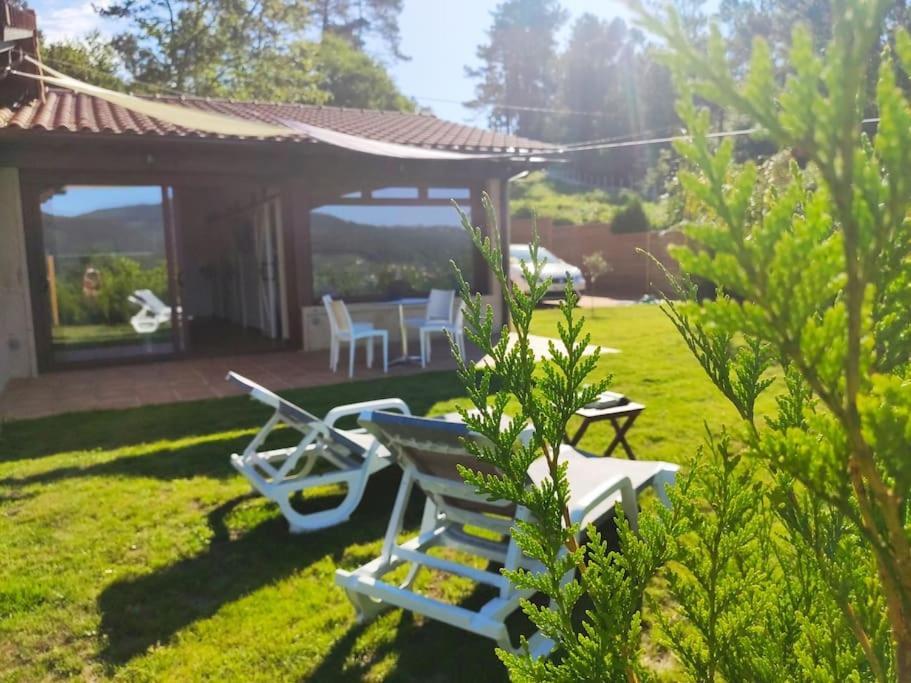 Casa Nueva En Vigo Rural Mos Con Jacuzzi Y Chimenea Para Escapada Romantica Pontevedra Dış mekan fotoğraf