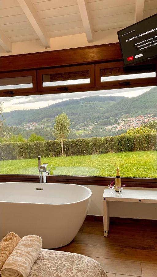 Casa Nueva En Vigo Rural Mos Con Jacuzzi Y Chimenea Para Escapada Romantica Pontevedra Dış mekan fotoğraf